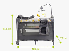 Portable Folding Baby Crib & Playard