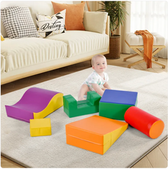 6-in-1 Colorful Soft Foam Crawl Playset