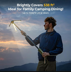 Tripod Folding Telescopic Camping Lantern