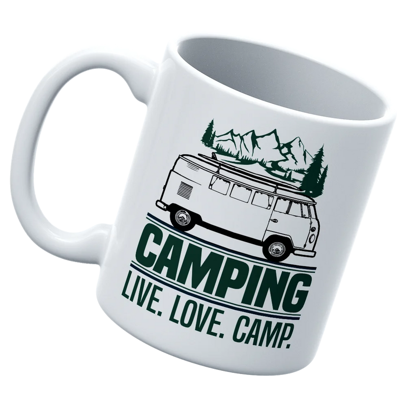 Camping Live Love Camp 11oz Mug