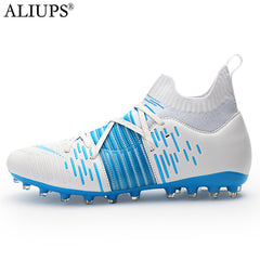 Adult Nylon Outdoor Sports Soccer Shoes for Grass