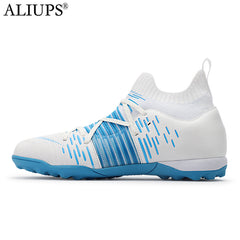 Adult Nylon Outdoor Sports Soccer Shoes for Grass
