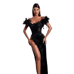Lace Black Camisole Dress for Women's Fashion
