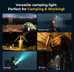 Tripod Folding Telescopic Camping Lantern